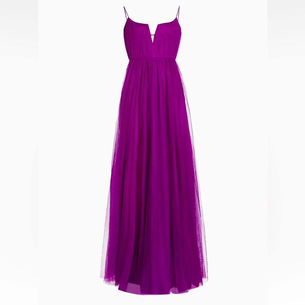 Monique Lhuillier Nyla Tulle Gown